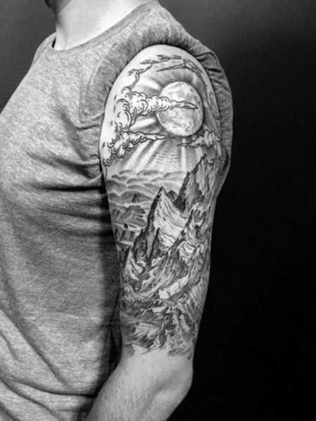 60 Realistic Hiking Tattoos for Men
