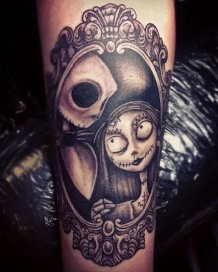 53 Cool Nightmare Before Christmas Tattoo Designs | Spiritustattoo.com