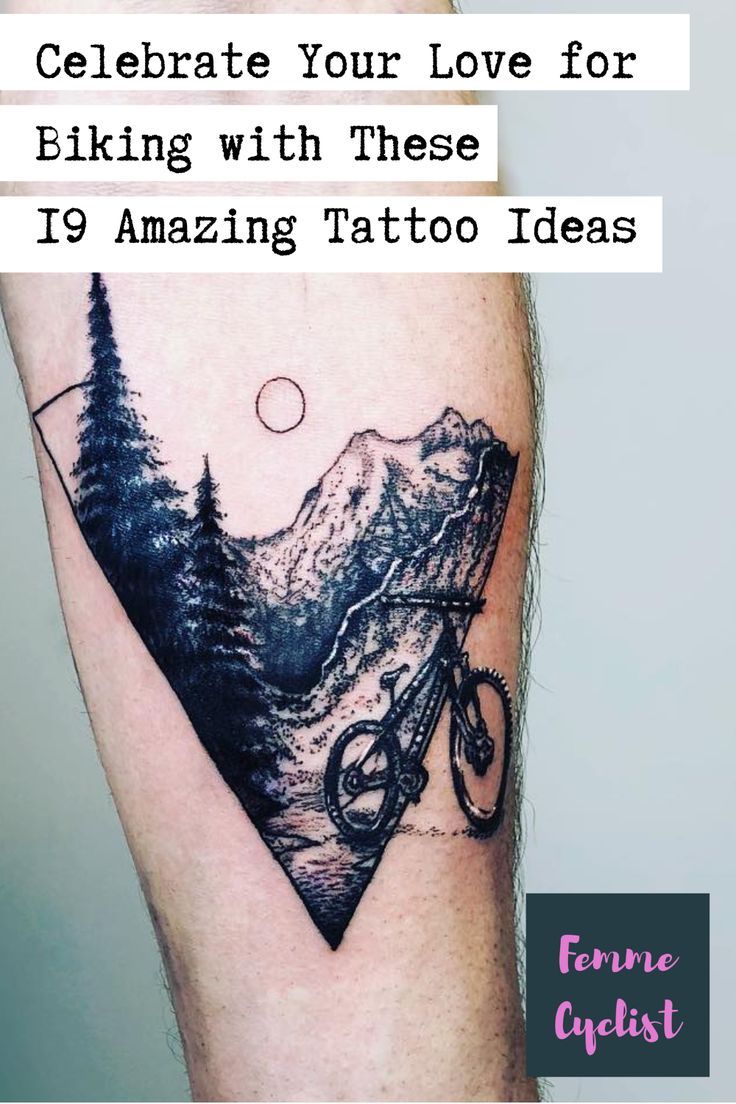 Celebrate Your Love For Biking With These Tattoos