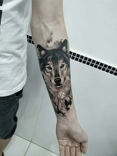 12 Alpha omega tattoo ideas | wolf tattoos, wolf tattoo design, wolf tattoo
