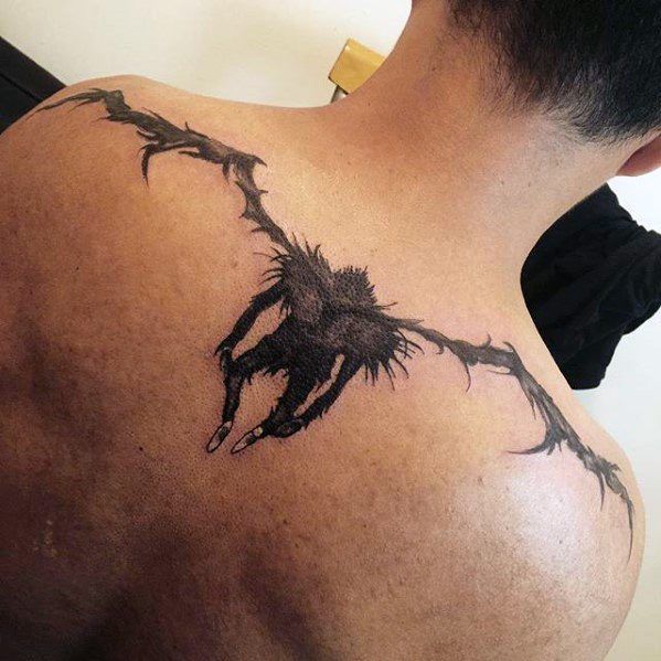 50 Wicked Death Note Tattoo Designs for Men