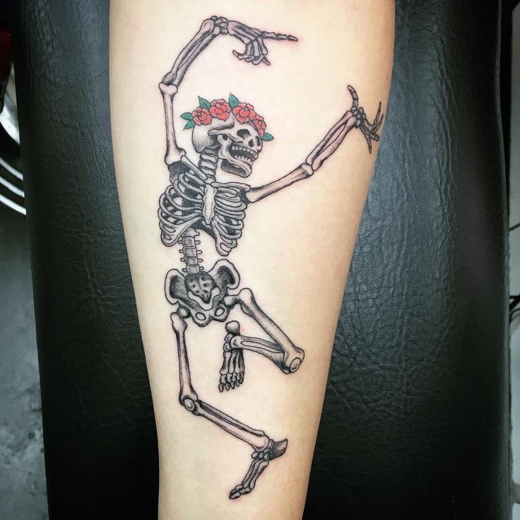 Day of the Dead Skeleton Tattoo | Tattoo Ideas and Inspiration