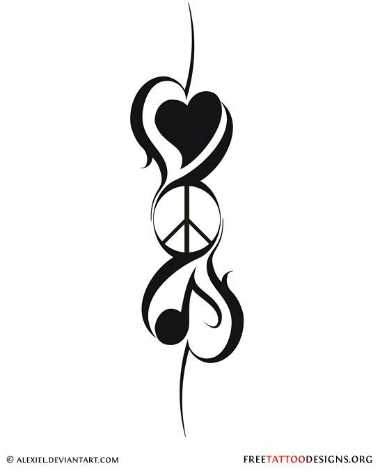 Peace love music