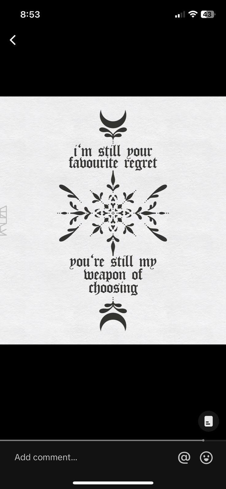 Pin by Celeste Price on Quotes | Lyric tattoos, Tarot card tattoo,  Inspirational tattoos