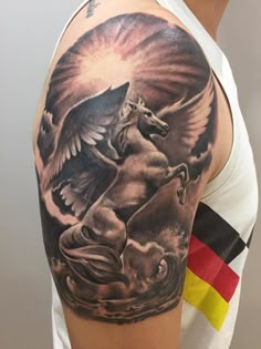 11 Pegasus tattoo ideas | pegasus tattoo, mythology tattoos, greek mythology tattoos