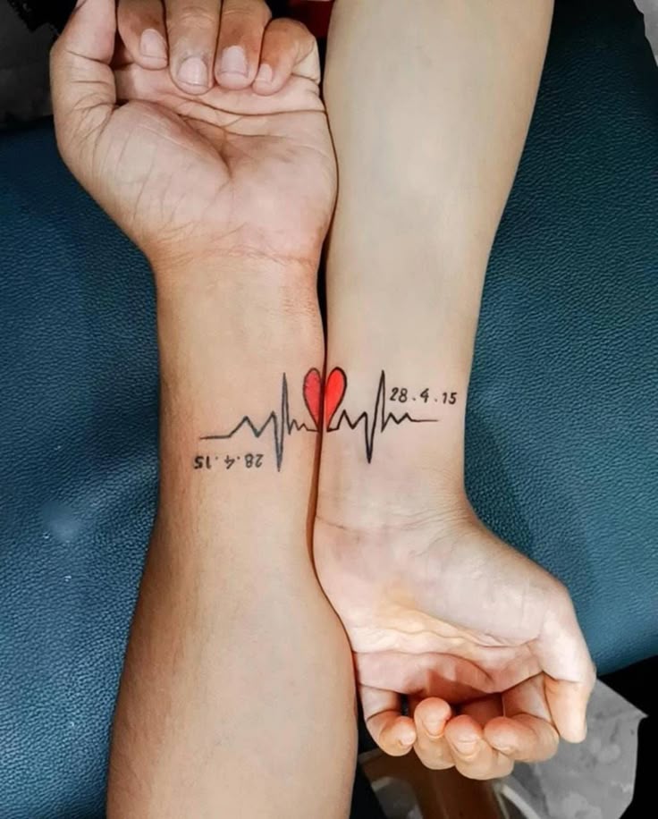 Unique Couple Tattoos For All The Lovers Out There!