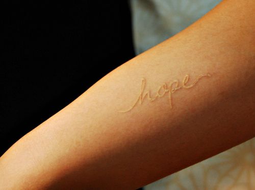 Hope Tattoos. Buzznet