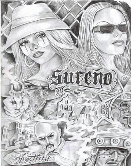 Old school gangster