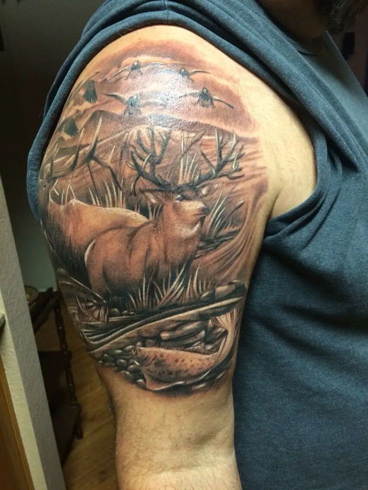 12+ Best Mule Deer Tattoo Designs