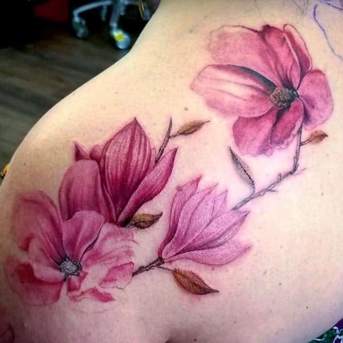 Magnolia Flower Tattoo Ideas and Meaning