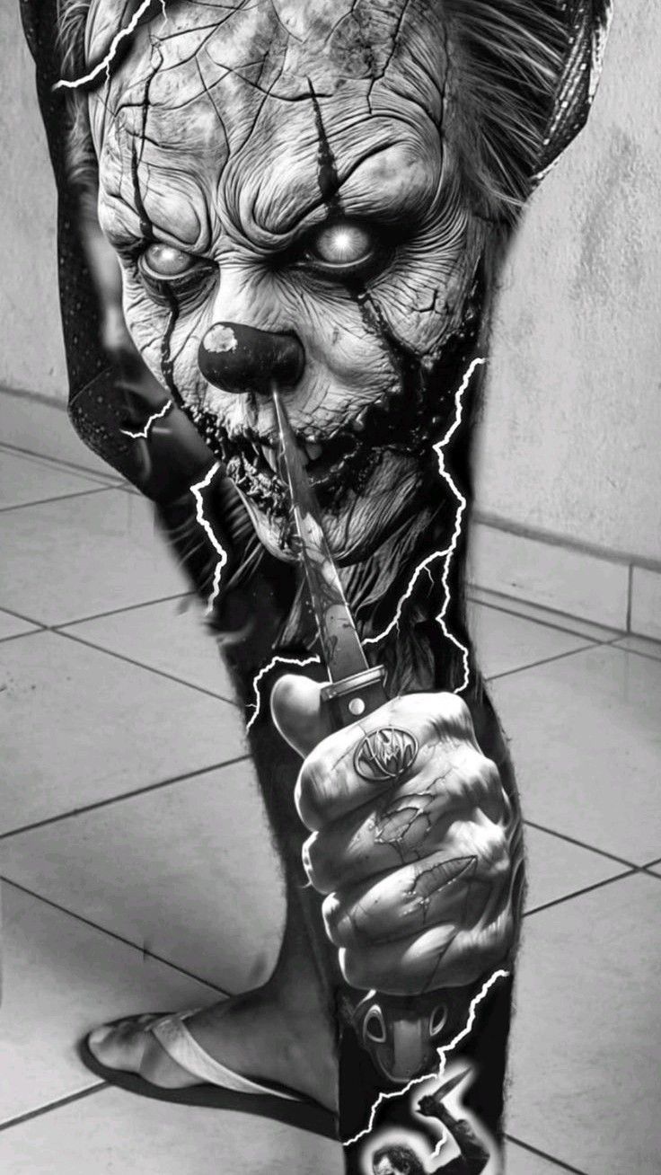 Here are some spooky and creative horror tattoo ideas to inspire you: