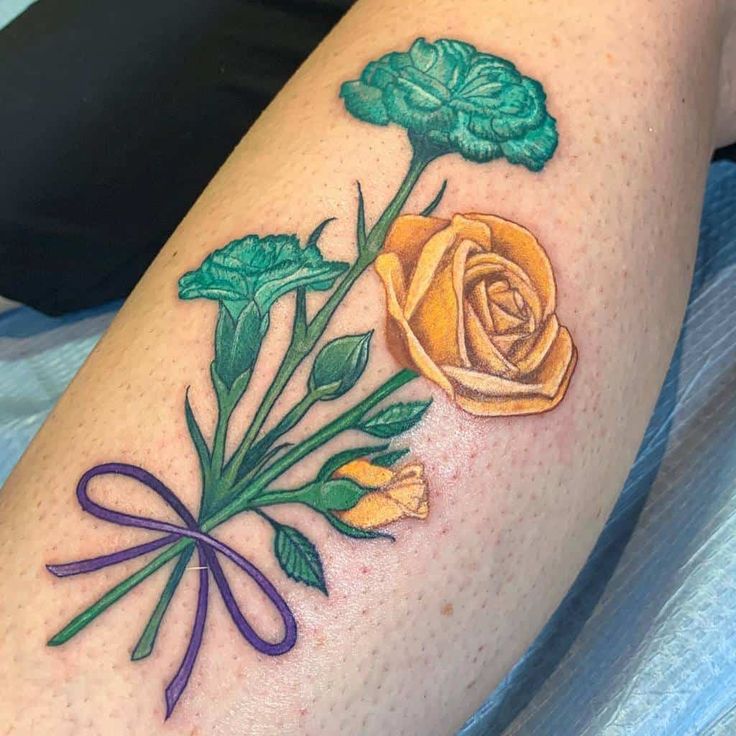 30 Awesome Carnation Tattoo Ideas