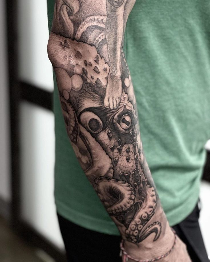 101 Best Awesome Kraken Tattoo Designs You Need To See!