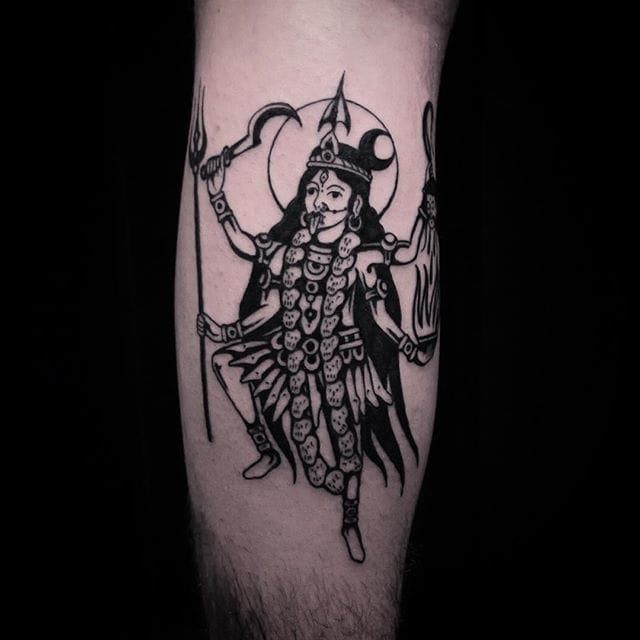 16 Fierce Kali Tattoos
