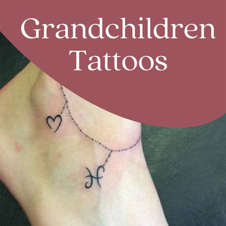 91 Meaningful Grandchildren Tattoos + Images