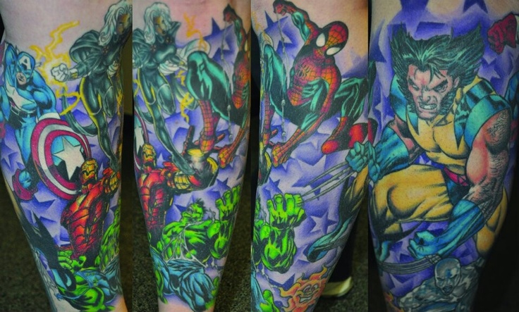 Marvel tattoo