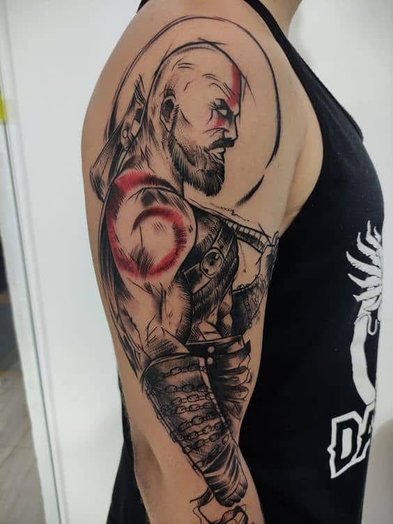 20 Epic God Of War Tattoos To Prepare You For Battle • Body Artifact