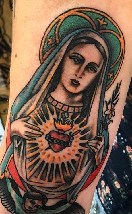 75 Inspiring Virgin Mary Tattoos Ideas & Meaning - Tattoo Me Now