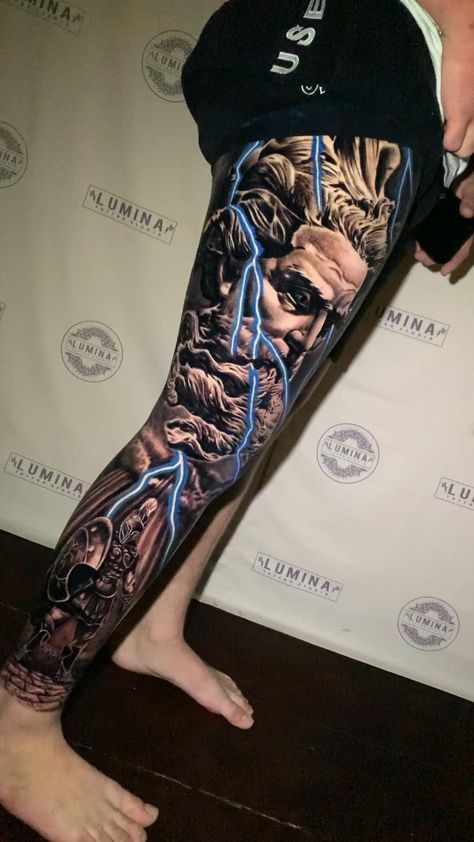 Pin de Anais em tattoo | Tatuagem na perna, Tatuagens na perna masculinas,  Tatuagens perna