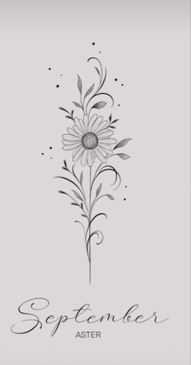 Back Tattoo Inspo Birth Flower