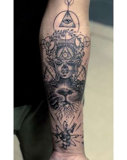 240+ Spiritual Tattoo Designs With Meanings (2024) Metaphysical Ideas