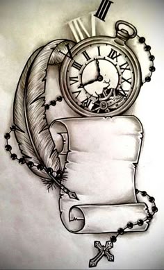 Scroll Tattoos for Women