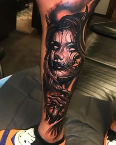 90 God and devil ideas | sleeve tattoos, tattoos, evil tattoos