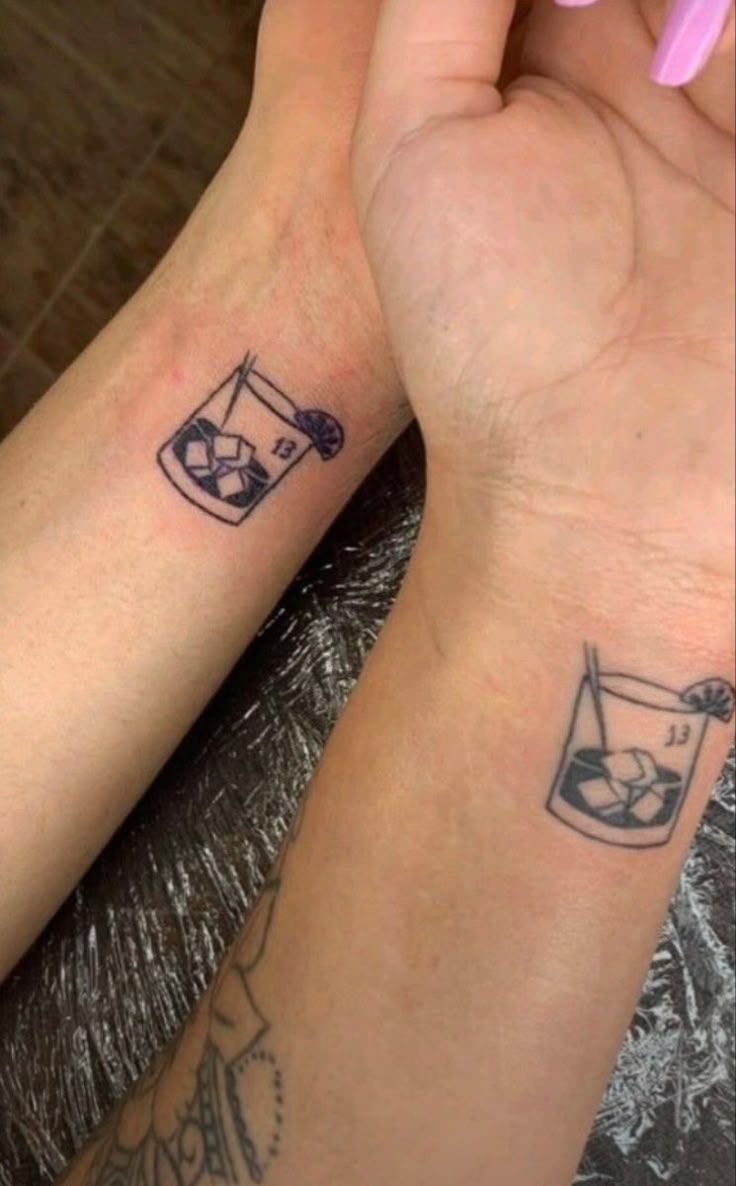 Pin by Denise Sonneberger on Tattoos in 2025 | Matching friend tattoos,  Tattoos, Funky tattoos