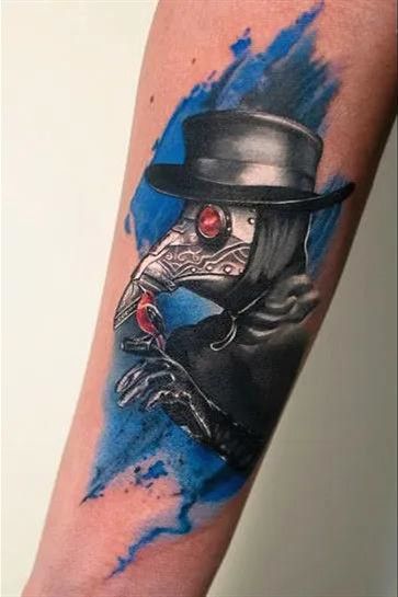 Top 30 Plague Doctor Tattoos