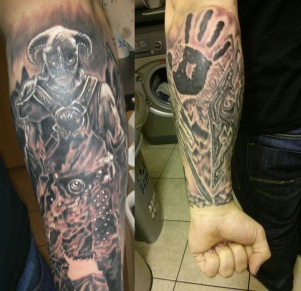 17 Skyrim Tattoos - The Body is a Canvas