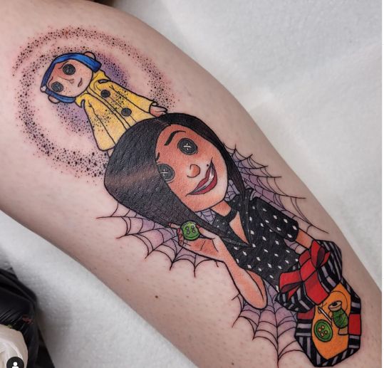 Coraline Tattoos Designs | Inspiration And Ideas