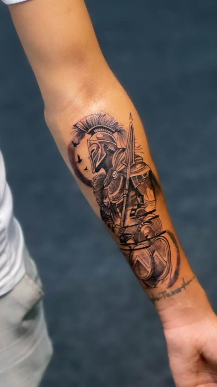 250+ Spartan Tattoos Designs and Ideas (2024)