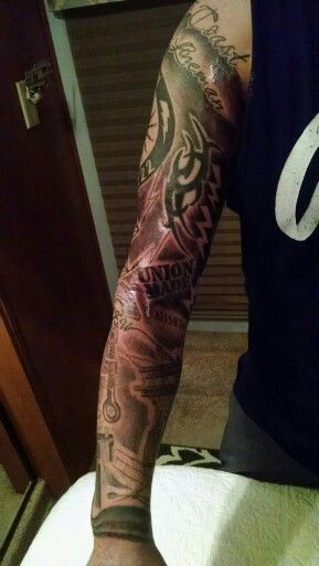 Tramp Lineman. Full sleeve.