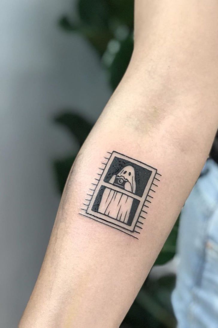 30 Ghost Tattoos That Are Seriously Cute (and Not at All Spooky)