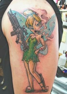 15 Tinkerbell tattoos and tinkerbell ideas to save today | disney tattoos,  fairy tattoo, tattoos and more
