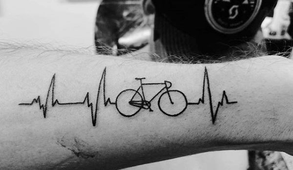 15 Cool Cycling Tattoos: When You've Got It Under Your Skin