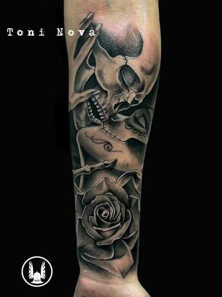 280+ Best Sugar Skull Tattoo Designs With Meanings (2024) Día de los Muertos