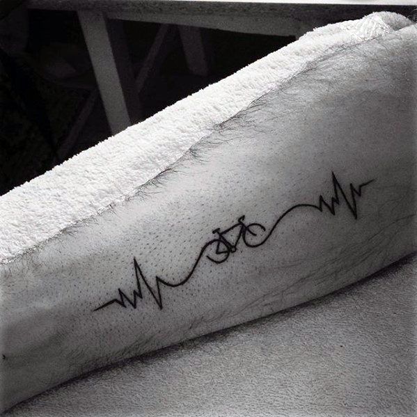 43 Cool Simple Line Tattoos for Men