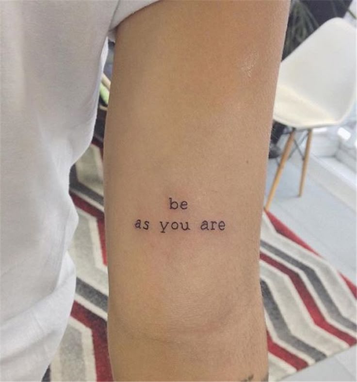 45 Small But Meaningful Words And Quotes Tattoo Designs You Would Love -  Women Fashion Lifestyle Blog Shinecoco.com