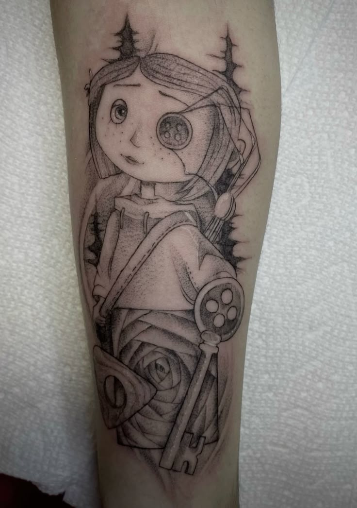 coraline tattoo