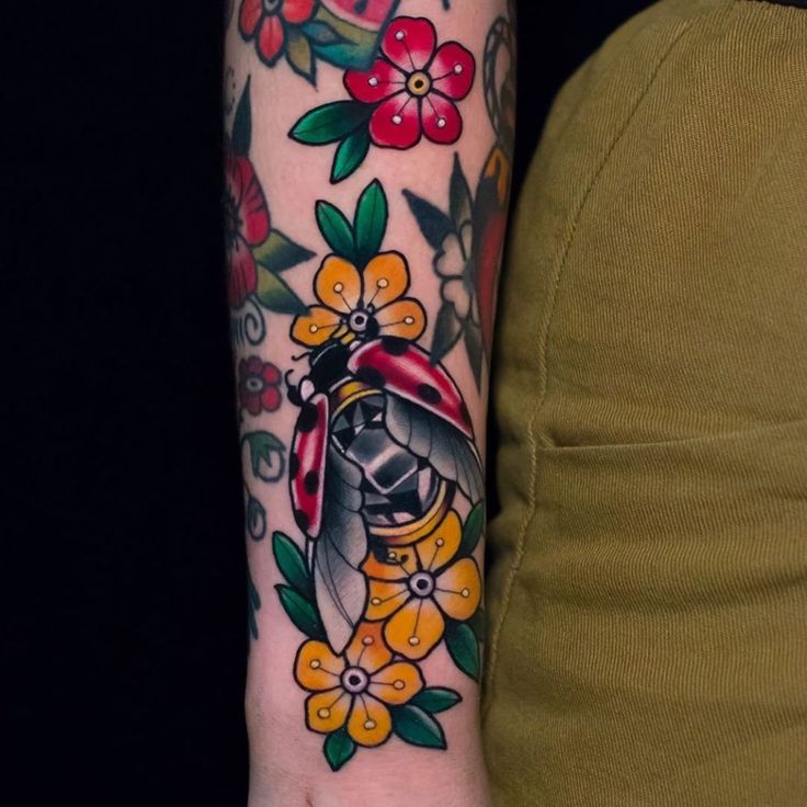 105+ Ladybug Tattoos For 2024!