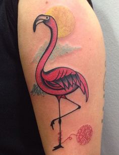 18 flamingo Tattoo's and flamingo tattoo ideas to save today | tattoos,  flamingo, cool tattoos and more