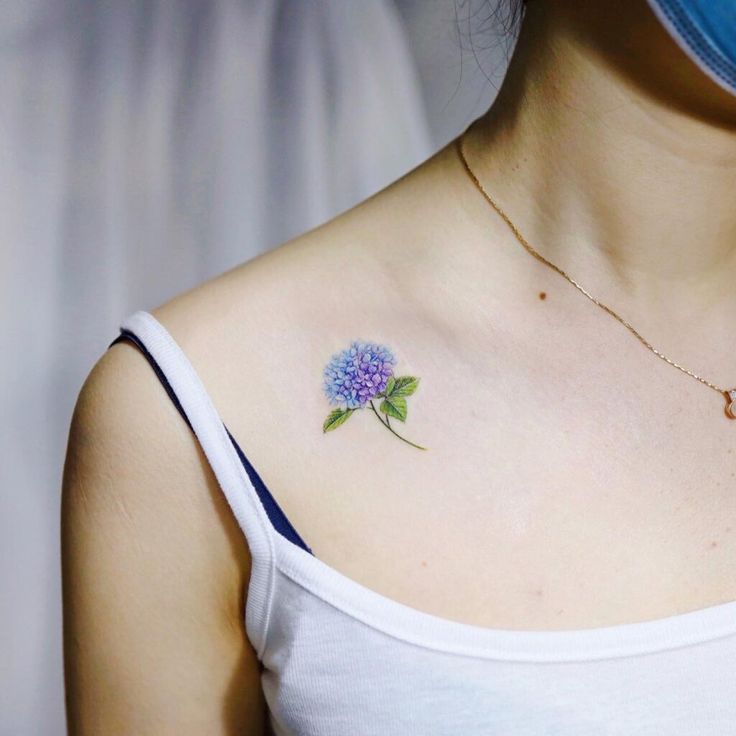 30+ Hydrangea Tattoo Designs As Unique As The Flower Itself - AI Tattoo Lab