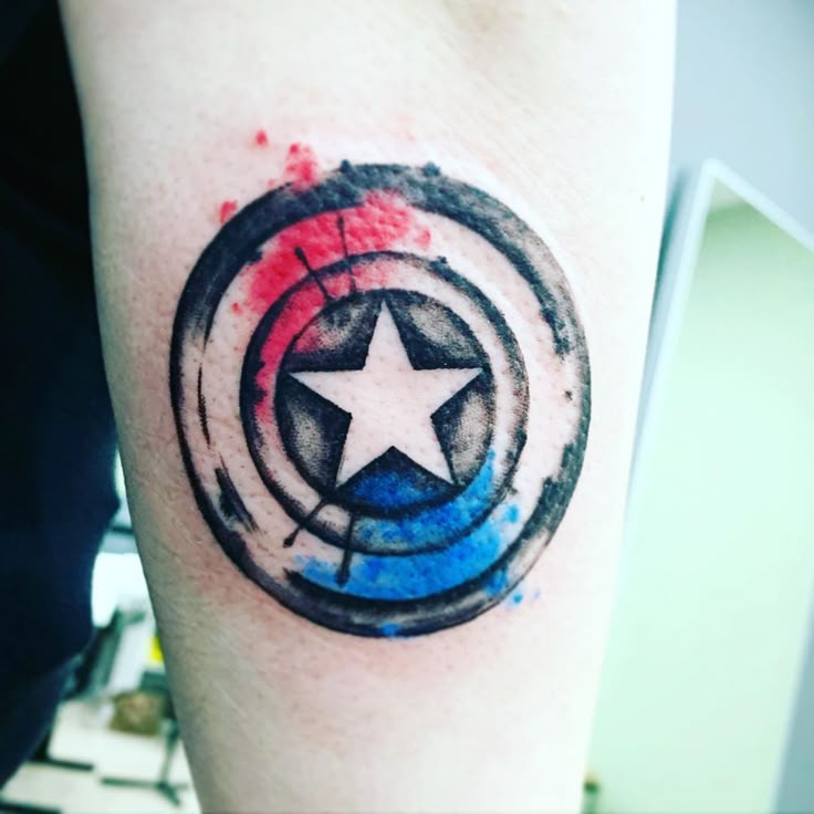 40+ Captain America Tattoos