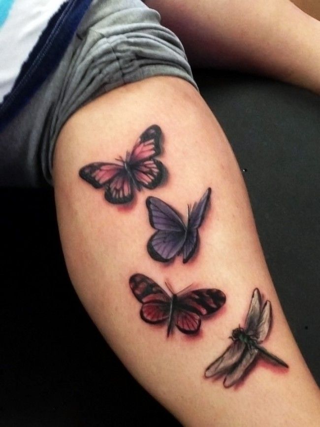 160 Beautiful Dragonfly Tattoo Designs ...