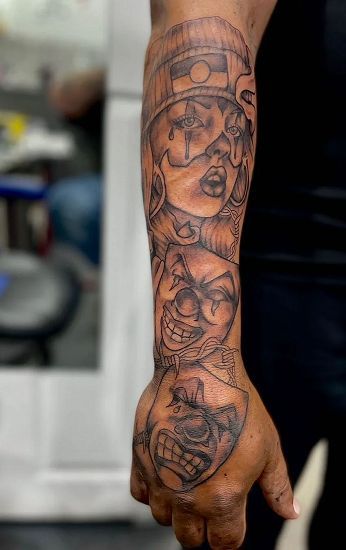 50+ Laugh Now Cry Later Tattoo Designs
