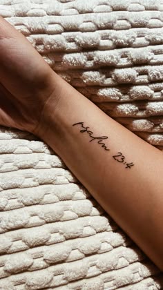 Tattoo Designs Bible Verse