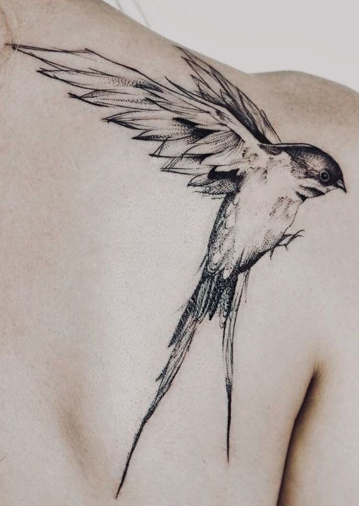 60 Best Bird Tattoos that Express Freedom, Wisdom, and Transformation –  Meanings, Ideas and Designs