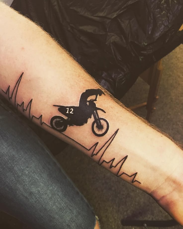 101 Amazing Motocross Tattoos For 2024!