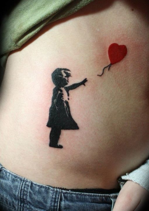 Banksy tattoo